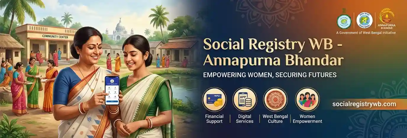 Social Registry WB Gov In Portal - Annapurna Bhandar Registration